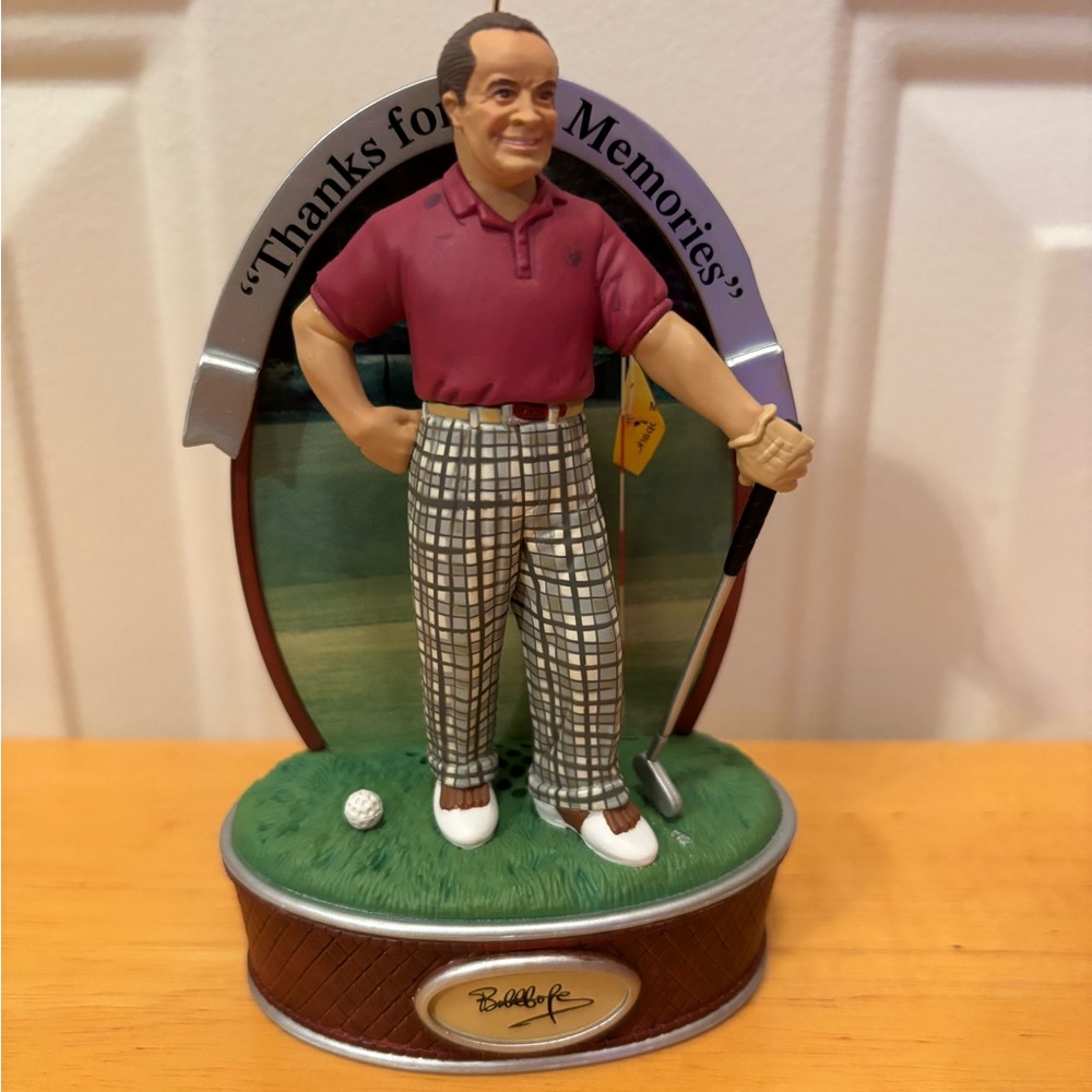 Vintage heirloom collectible Bob Hope music Christmas ornament